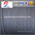 zinc-coated steel cable 6x19 8mm
